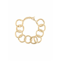 Saint Laurent chain link necklace - Dourado