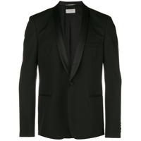 Saint Laurent Jaqueta com fenda - Preto