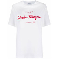 Salvatore Ferragamo Camiseta 1927 - Branco