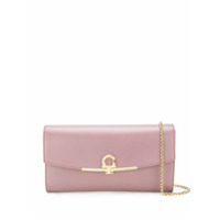 Salvatore Ferragamo Clutch Gancini - Rosa