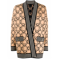 Sandro Paris Cardigan monogramado - Neutro