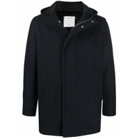 Sandro Paris Parka matelassê de lã - Azul