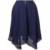 See by Chloé draped skirt - Azul
