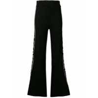 See by Chloé flared track pants - Preto