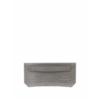 Senreve Clutch com zíper - Cinza