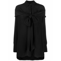 Simone Rocha Camisa pelerine - Preto