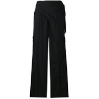 Situationist Calça reta - Preto