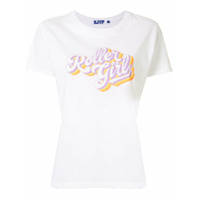 SJYP Camiseta Roller Girl Petit - Branco
