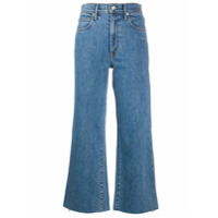 Slvrlake Grace cropped jeans - Azul
