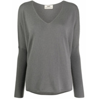 Sminfinity long-sleeve knitted top - Cinza