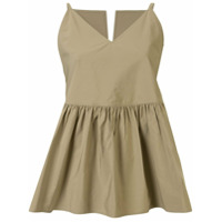 Sofie D'hoore Blusa peplum Bumble - Verde