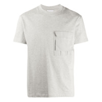 Soulland patch pocket T-shirt - Cinza