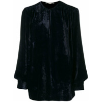 Stella McCartney Blusa de veludo - Azul
