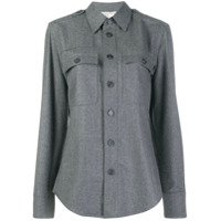 Stella McCartney Camisa de lã - Cinza