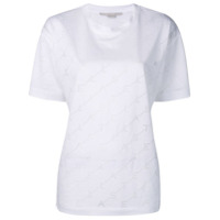 Stella McCartney Camiseta com logo - Branco