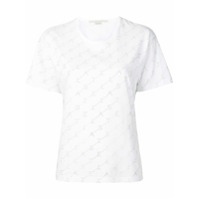 Stella McCartney Camiseta com logo - Branco