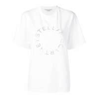 Stella McCartney Camiseta com logo - Branco