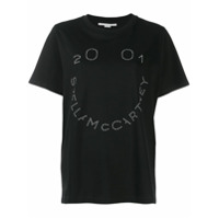 Stella McCartney Camiseta com logo - Preto