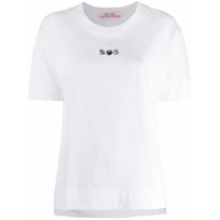 Stella McCartney Camiseta 'SOS' - Branco