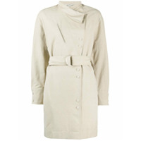 Stella McCartney Jaqueta com cinto - Neutro