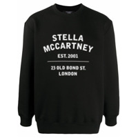Stella McCartney logo-print sweatshirt - Preto