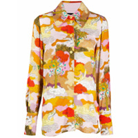 Stine Goya Camisa Dreamscape - Laranja