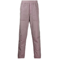 Stone Island Calça jogger matelassê - Roxo