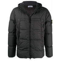 Stone Island Casaco matelassê - Preto