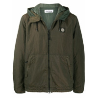 Stone Island Jaqueta com zíper - Verde