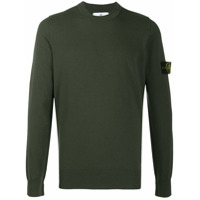 Stone Island Suéter decote careca - Verde