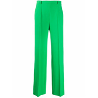 Styland Calça pantalona cintura alta - Verde