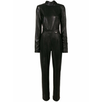 Styland long-sleeved jumpsuit - Preto