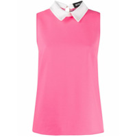 Styland Regata com gola contrastante - Rosa