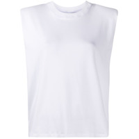 Styland sleeveless structured top - Branco