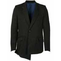 sulvam Blazer assimétrico - Preto