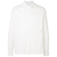 Sunnei Camisa com patch de logo - Branco