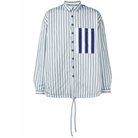 Sunnei striped shirt - Cinza