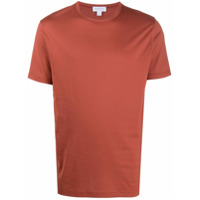 Sunspel Camiseta lisa - Marrom