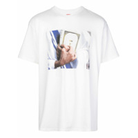 Supreme Camiseta Bible - Branco