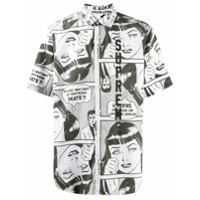 Supreme Camiseta com estampa - Branco