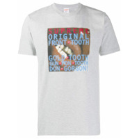 Supreme Camiseta com estampa - Cinza