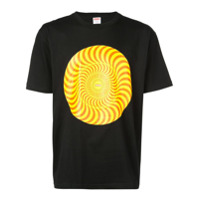 Supreme Camiseta com estampa - Preto