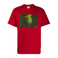 Supreme Camiseta com estampa - Vermelho