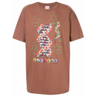 Supreme Camiseta 'DNA' - Marrom