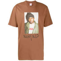 Supreme Camiseta Nasty Nas - Marrom