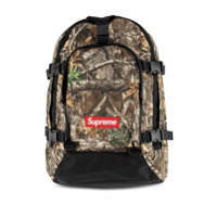 Supreme Mochila com logo FW19 - Estampado