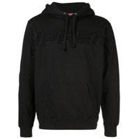 Supreme Moletom com logo - Preto