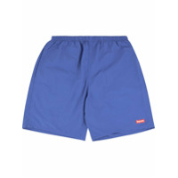 Supreme Short de natação com logo - Azul