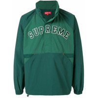 Supreme Suéter com zíper - Verde