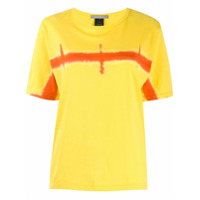 Suzusan Camiseta com estampa - Amarelo